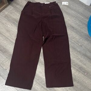 a new day Wide-Leg Pants in Deep Burgundy